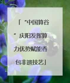 “中国算谷”庆阳发挥算力优势赋能香包非遗技艺