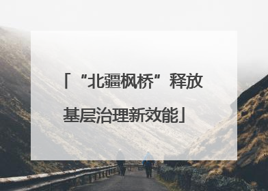 “北疆枫桥”释放基层治理新效能