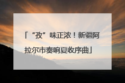 “孜”味正浓！新疆阿拉尔市奏响夏收序曲