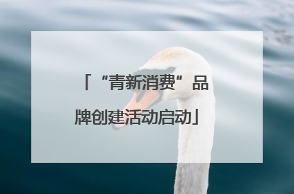 “青新消费”品牌创建活动启动