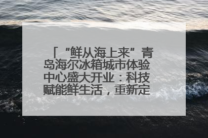 “鲜从海上来”青岛海尔冰箱城市体验中心盛大开业：科技赋能鲜生活，重新定义全球饮食未来