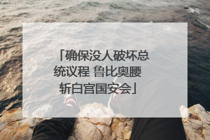 确保没人破坏总统议程 鲁比奥腰斩白宫国安会