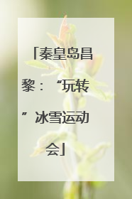 秦皇岛昌黎：“玩转”冰雪运动会