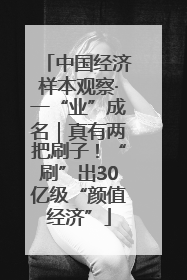 中国经济样本观察·一“业”成名｜真有两把刷子！“刷”出30亿级“颜值经济”