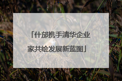 什邡携手清华企业家共绘发展新蓝图