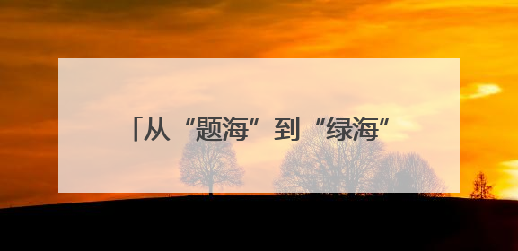 从“题海”到“绿海”：鹤峰屏山成高考毕业生护眼“天然SPA”