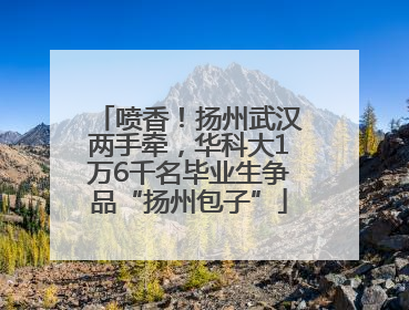 喷香！扬州武汉两手牵，华科大1万6千名毕业生争品“扬州包子”