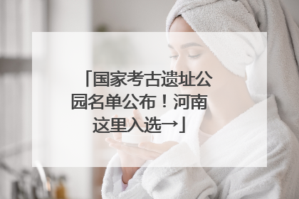 国家考古遗址公园名单公布！河南这里入选→