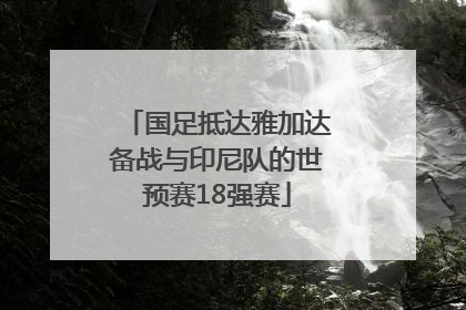 国足抵达雅加达备战与印尼队的世预赛18强赛