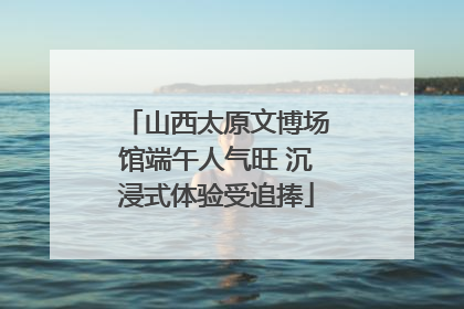 山西太原文博场馆端午人气旺 沉浸式体验受追捧