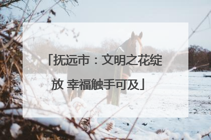 抚远市：文明之花绽放 幸福触手可及