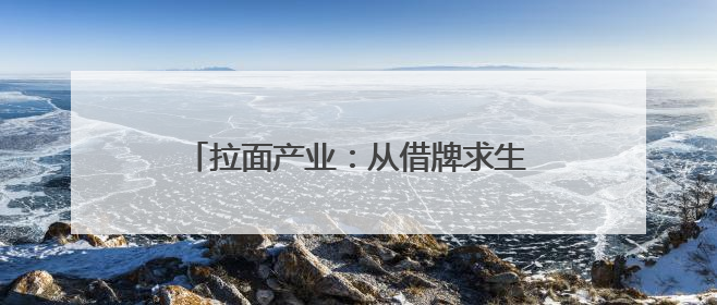 拉面产业：从借牌求生到品牌出海——青海县域经济发展观察·化隆篇