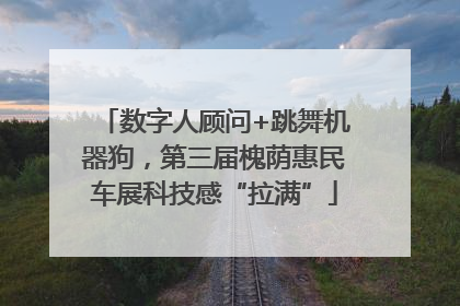 数字人顾问+跳舞机器狗，第三届槐荫惠民车展科技感“拉满”