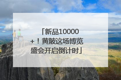 新品10000+！黄陂这场博览盛会开启倒计时