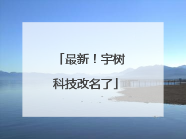 最新！宇树科技改名了