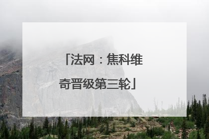 法网：焦科维奇晋级第三轮