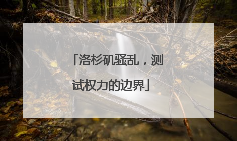 洛杉矶骚乱，测试权力的边界