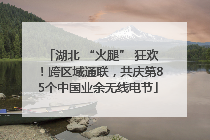湖北 “火腿” 狂欢！跨区域通联，共庆第85个中国业余无线电节