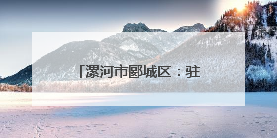 漯河市郾城区：驻村第一书记王元明带领群众走出致富路
