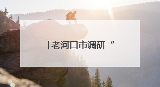 老河口市调研“润泽花开·童心护航”项目 推进儿童友好社区建设