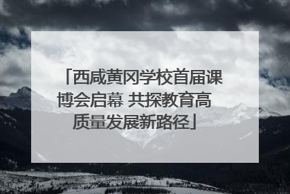 西咸黄冈学校首届课博会启幕 共探教育高质量发展新路径