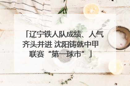 辽宁铁人队成绩、人气齐头并进 沈阳铸就中甲联赛“第一球市”