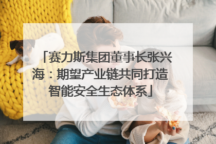 赛力斯集团董事长张兴海：期望产业链共同打造智能安全生态体系
