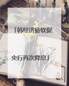 韩经济疲软促央行再次降息
