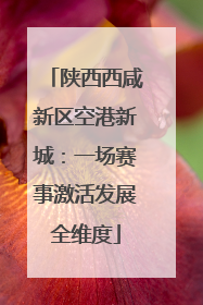 陕西西咸新区空港新城：一场赛事激活发展全维度