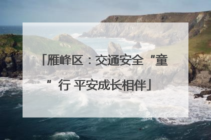 雁峰区：交通安全“童”行 平安成长相伴