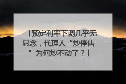预定利率下调几乎无悬念，代理人“炒停售”为何炒不动了？