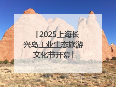 2025上海长兴岛工业生态旅游文化节开幕
