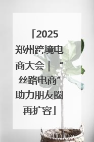 2025郑州跨境电商大会｜“丝路电商”助力朋友圈再扩容
