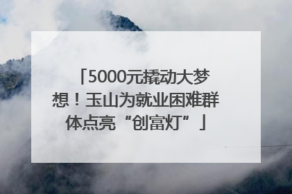 5000元撬动大梦想！玉山为就业困难群体点亮“创富灯”