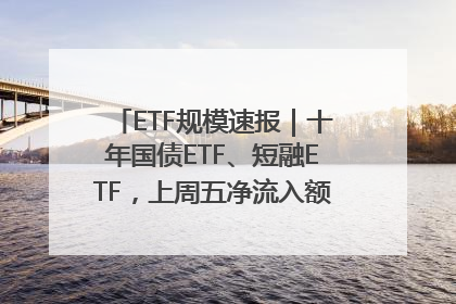 ETF规模速报｜十年国债ETF、短融ETF，上周五净流入额均超20亿元